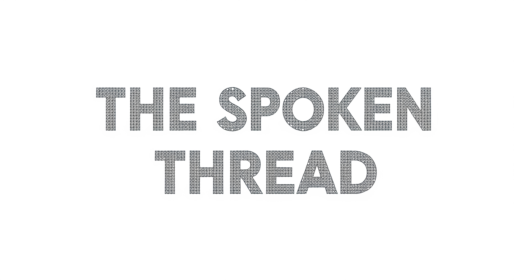 The Spoken Thread