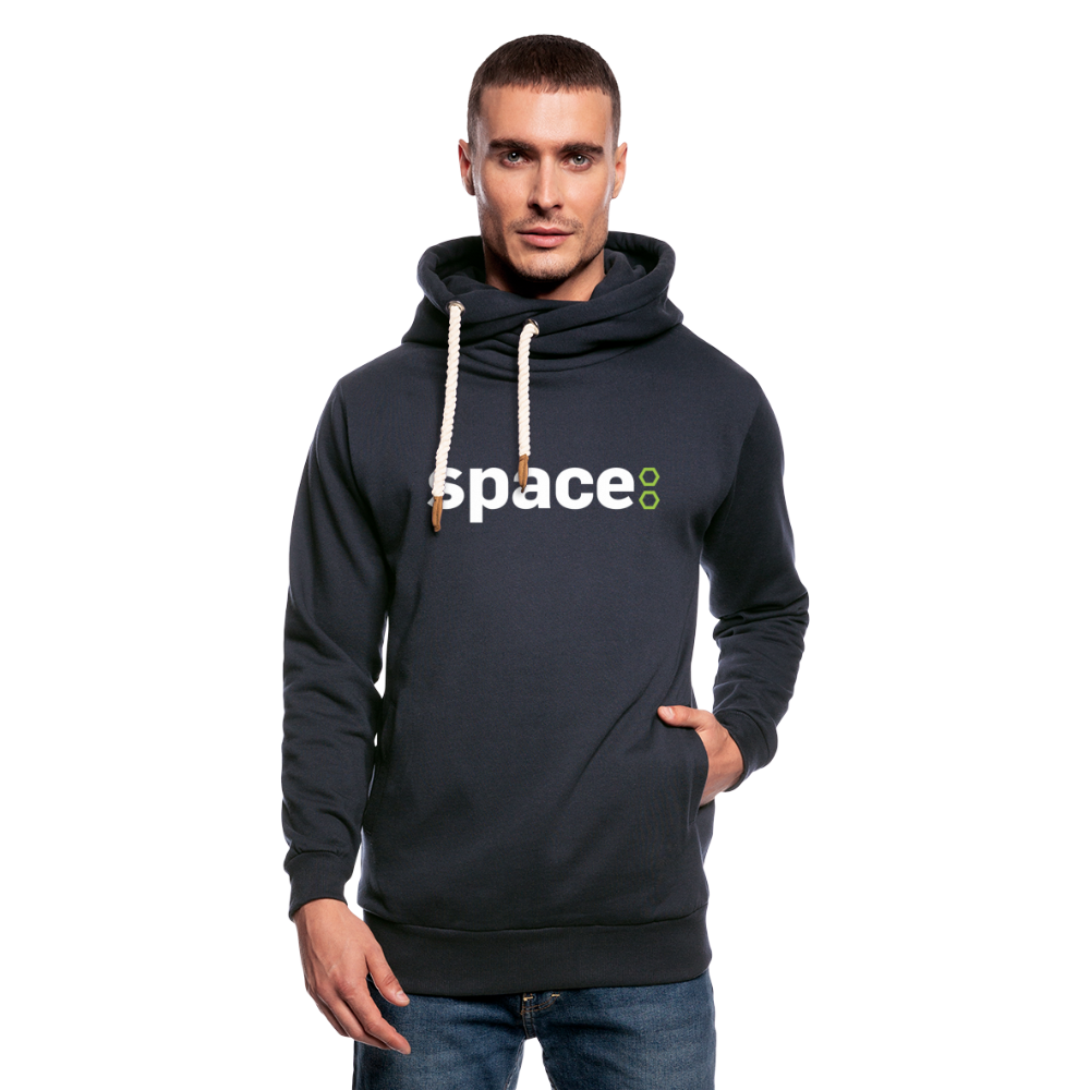 Felpa con colletto alto unisex Space - navy