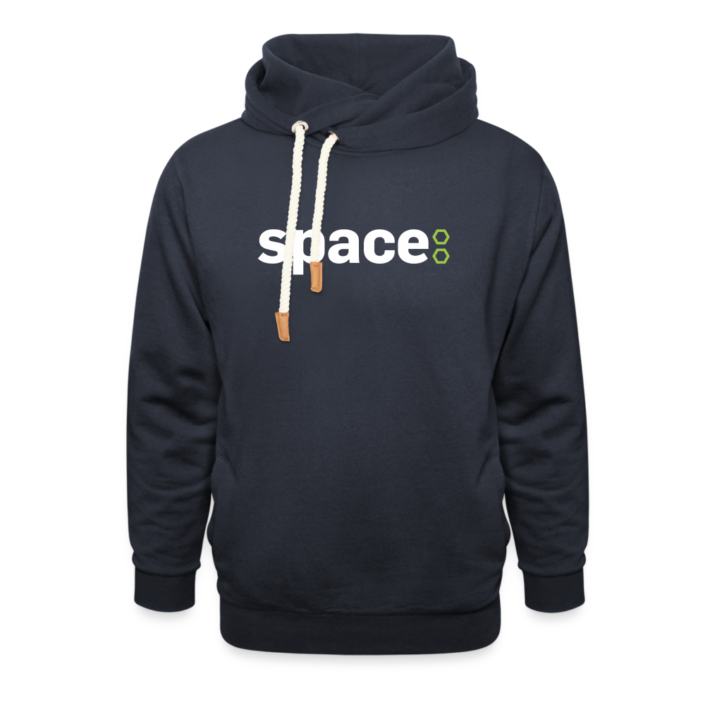 Felpa con colletto alto unisex Space - navy
