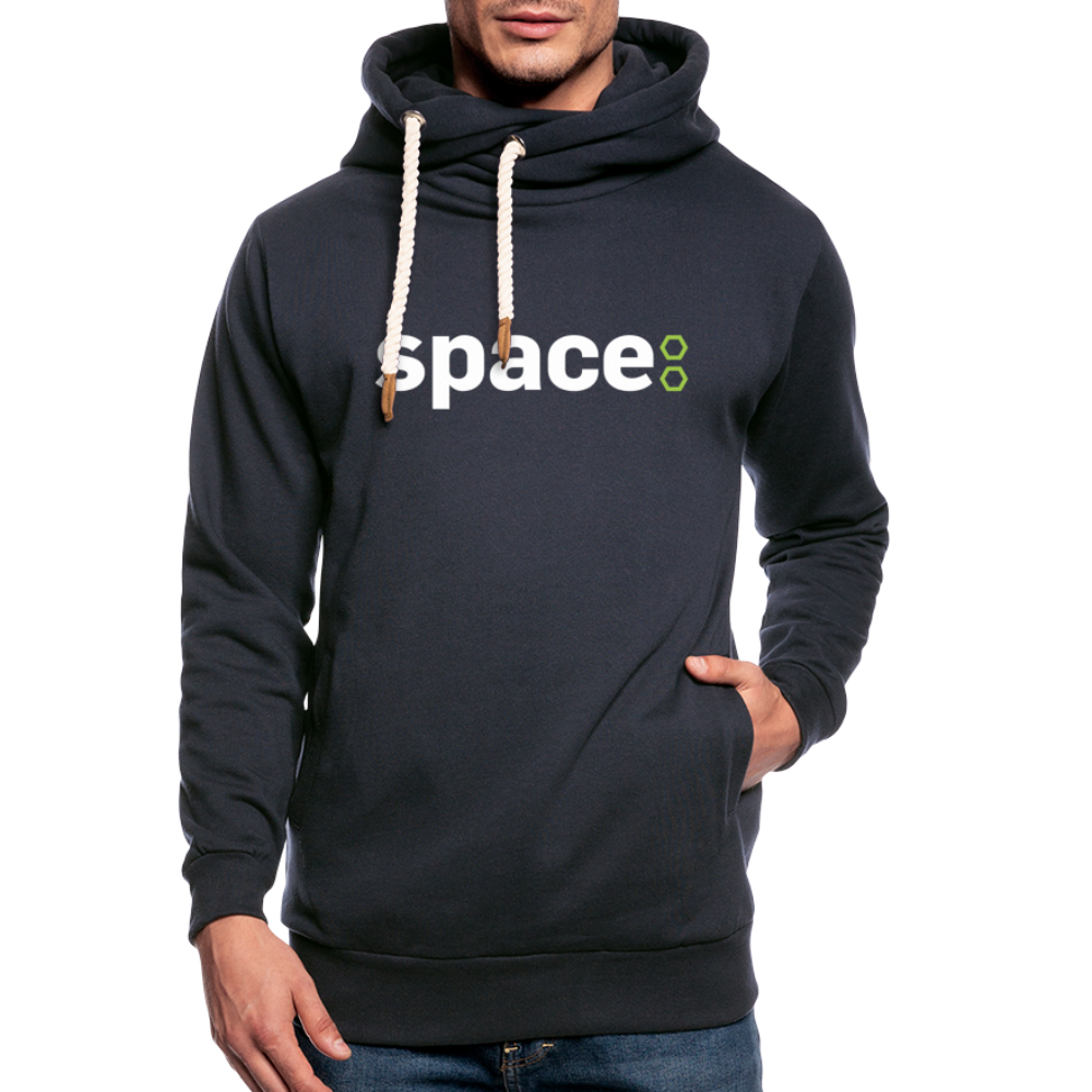 Felpa con colletto alto unisex Space - navy