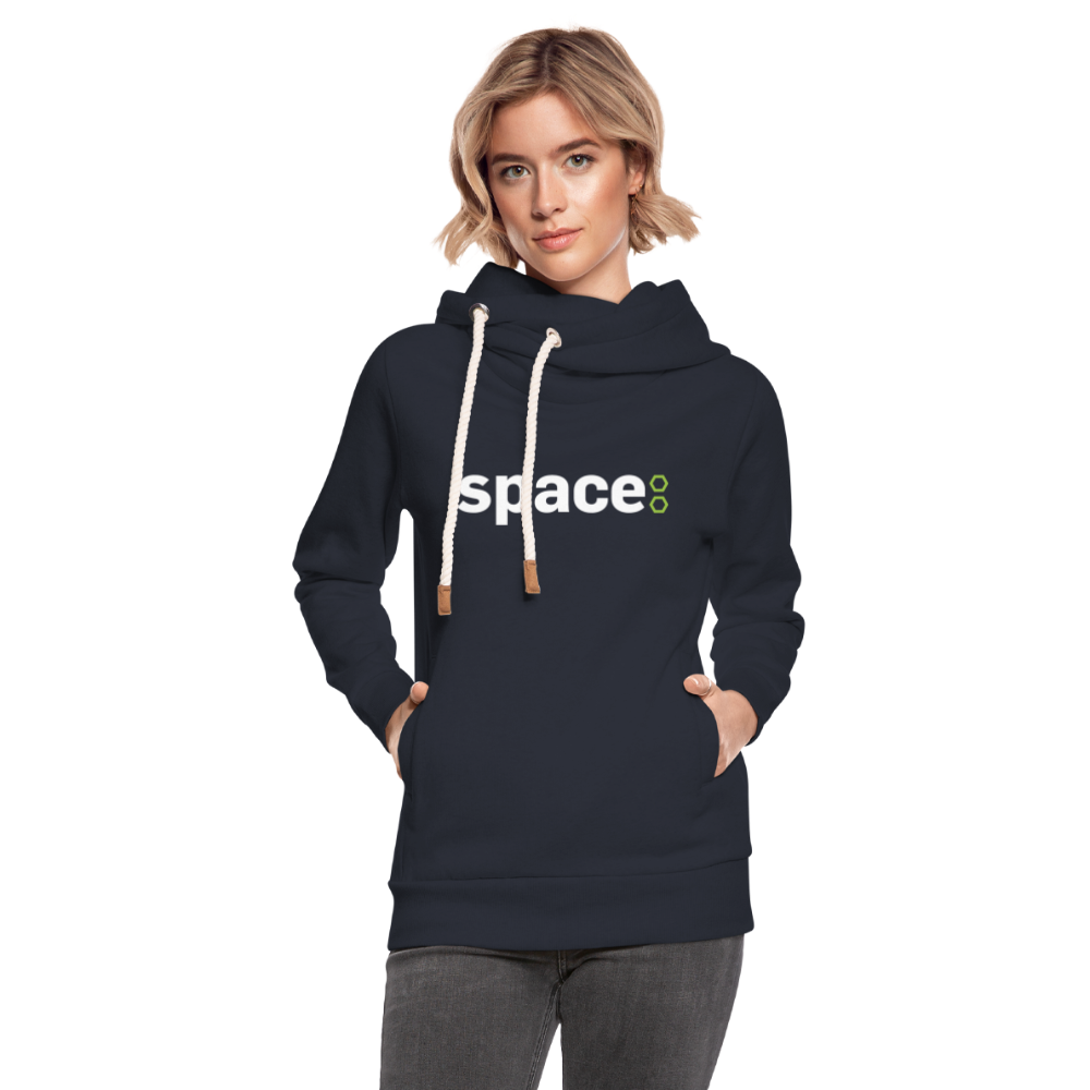 Felpa con colletto alto unisex Space - navy