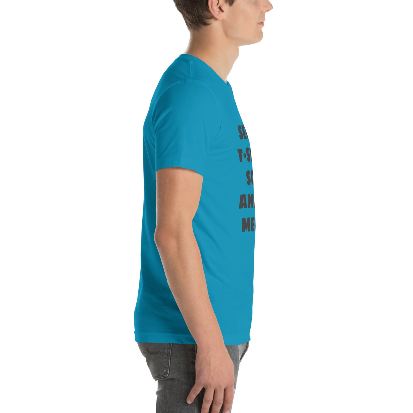 Maglietta unisex con scritta