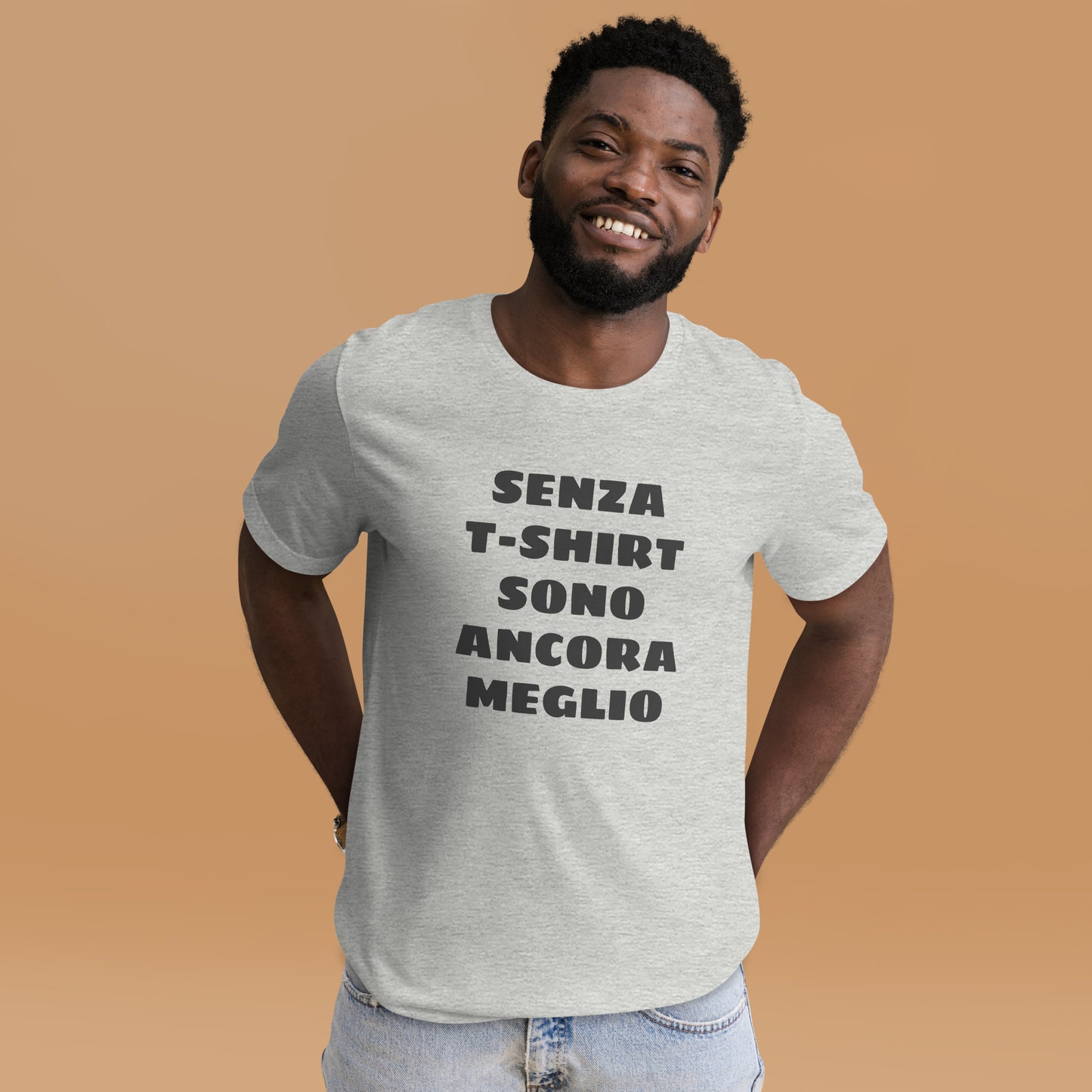Maglietta unisex con scritta