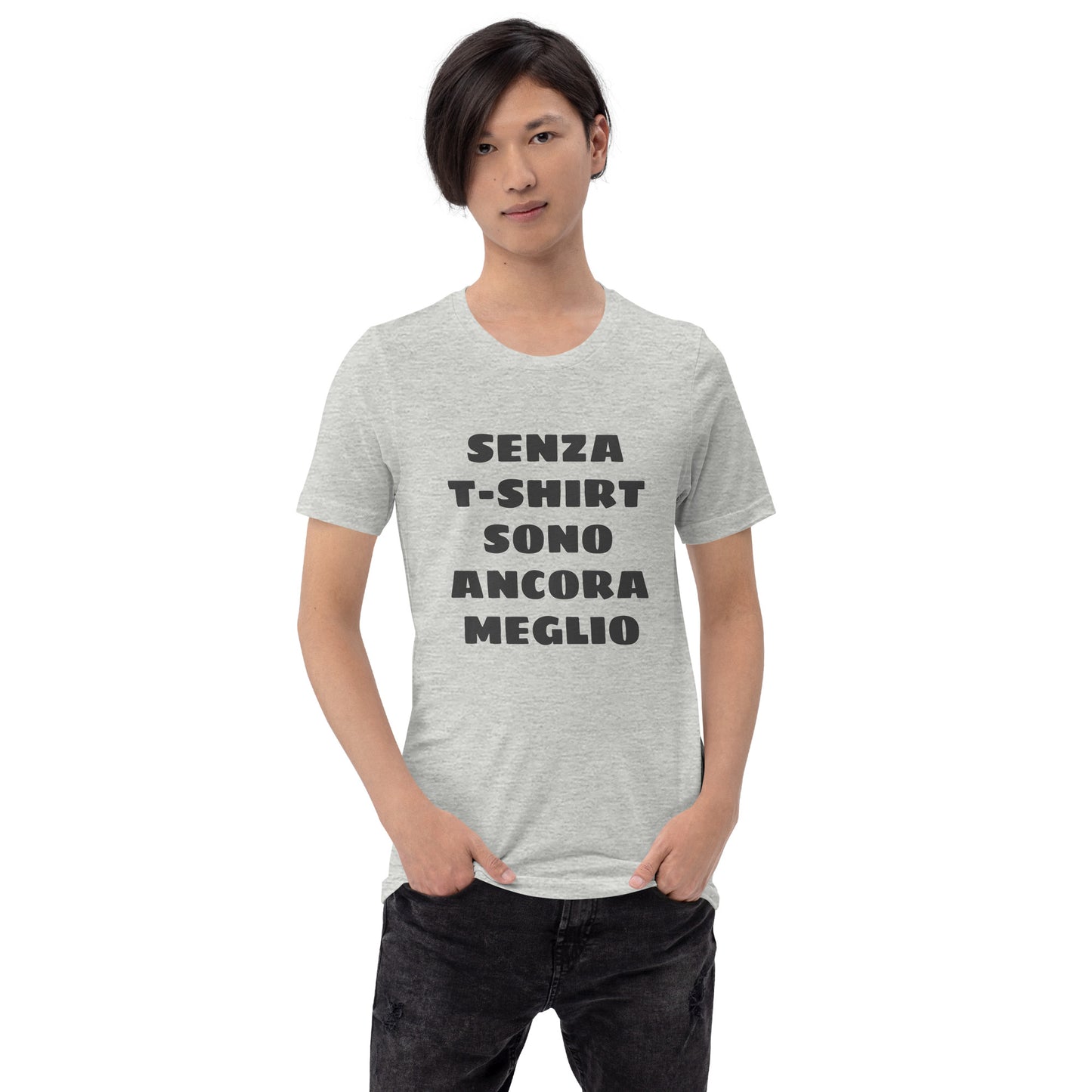 Maglietta unisex con scritta