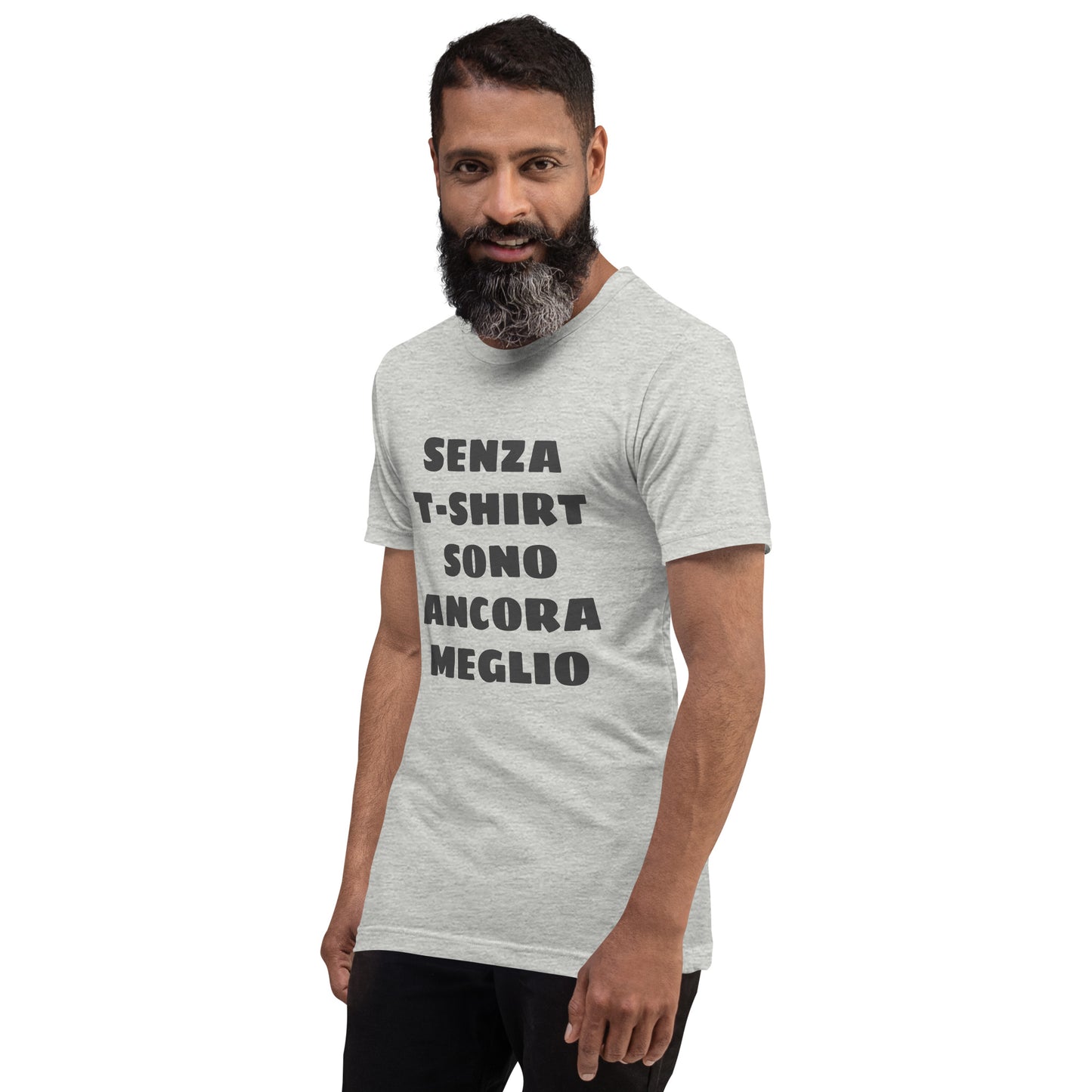 Maglietta unisex con scritta