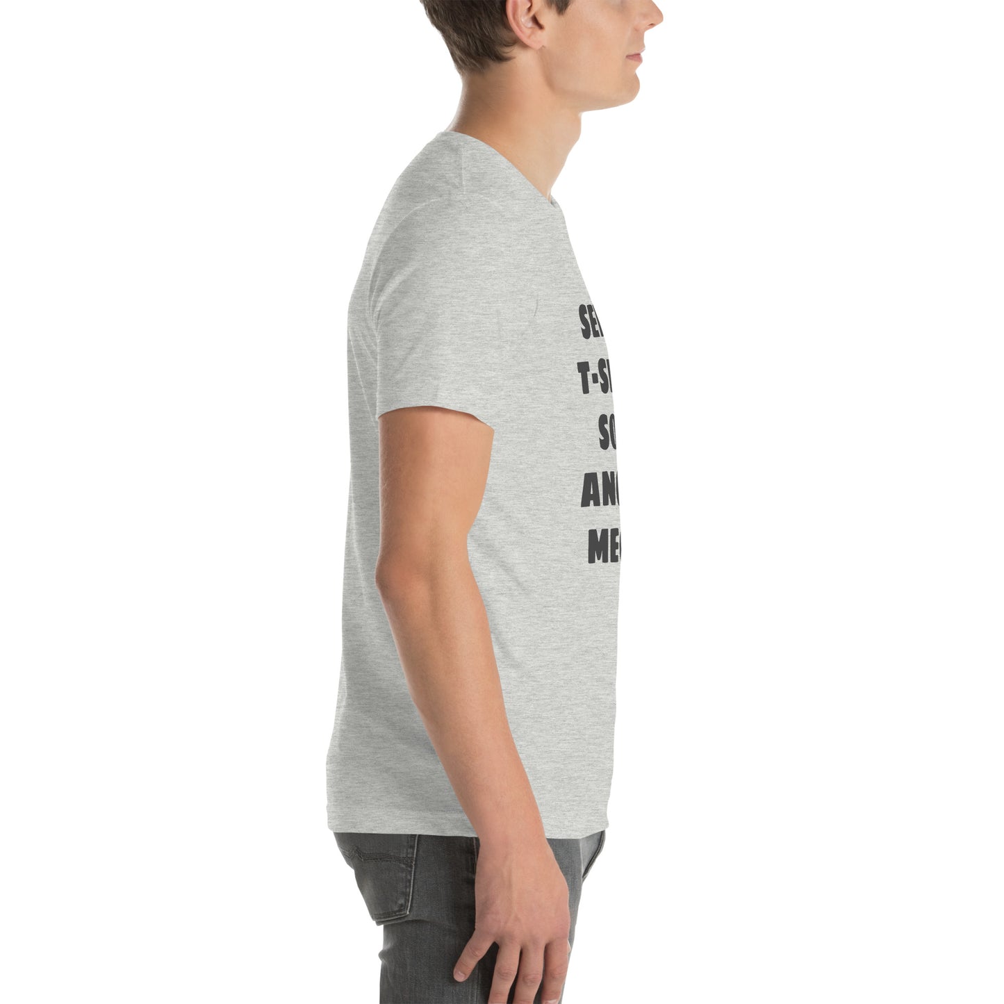 Maglietta unisex con scritta