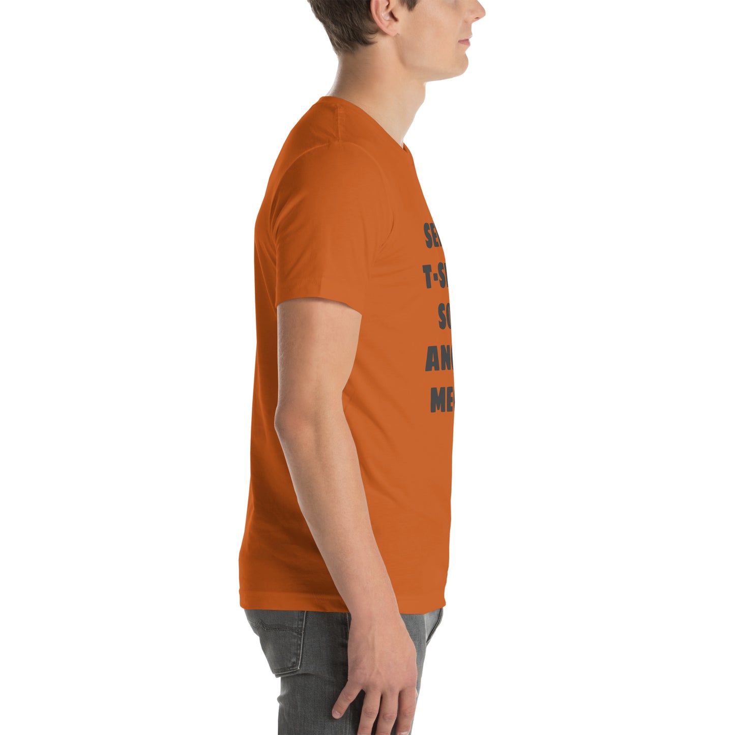 Maglietta unisex con scritta