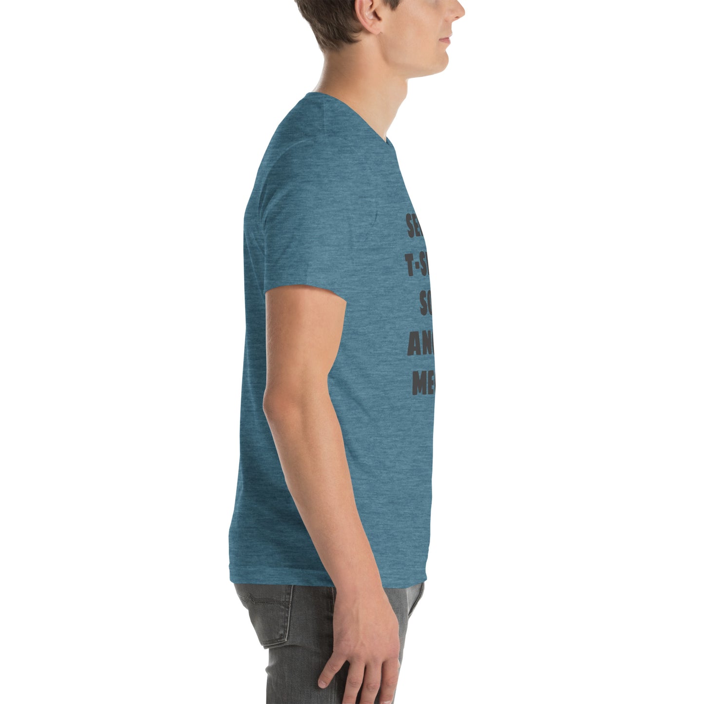Maglietta unisex con scritta