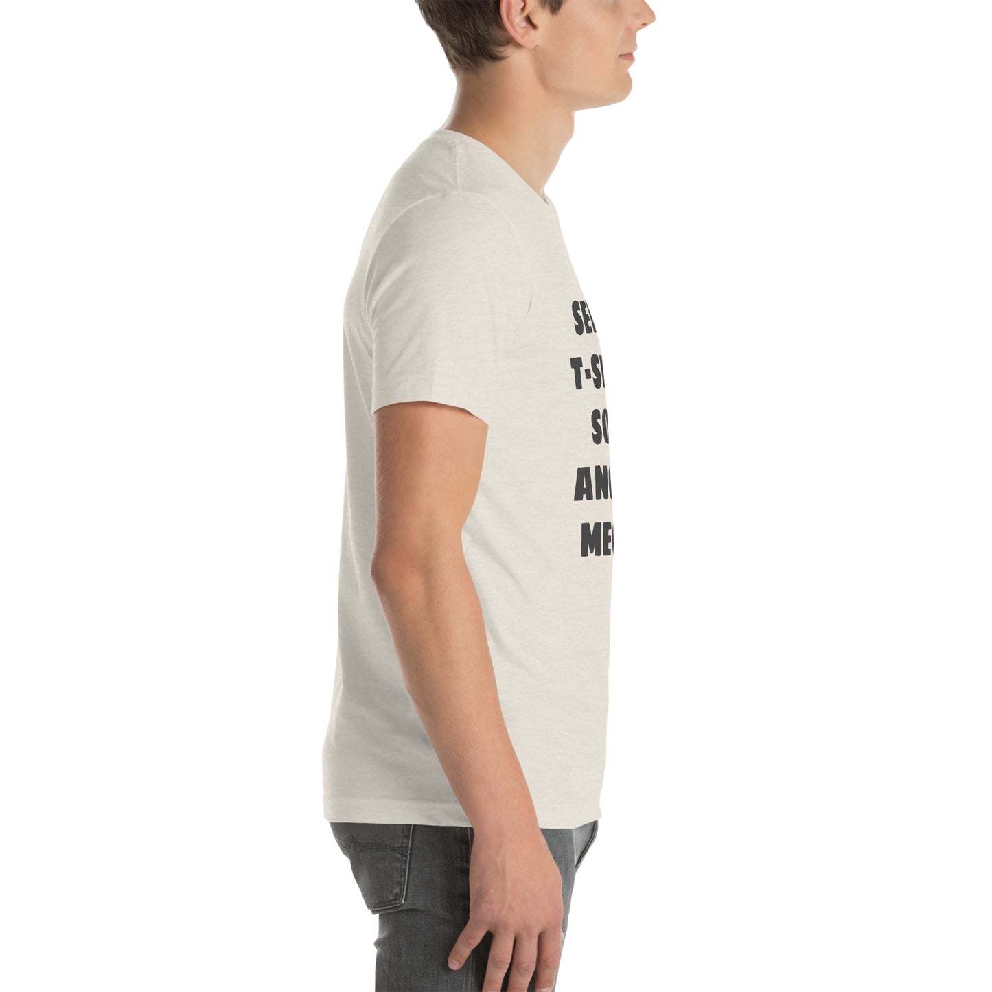 Maglietta unisex con scritta
