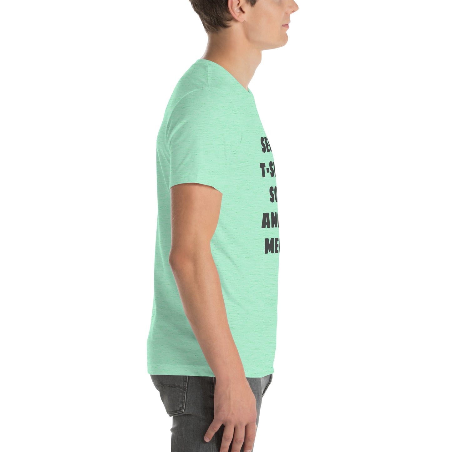 Maglietta unisex con scritta
