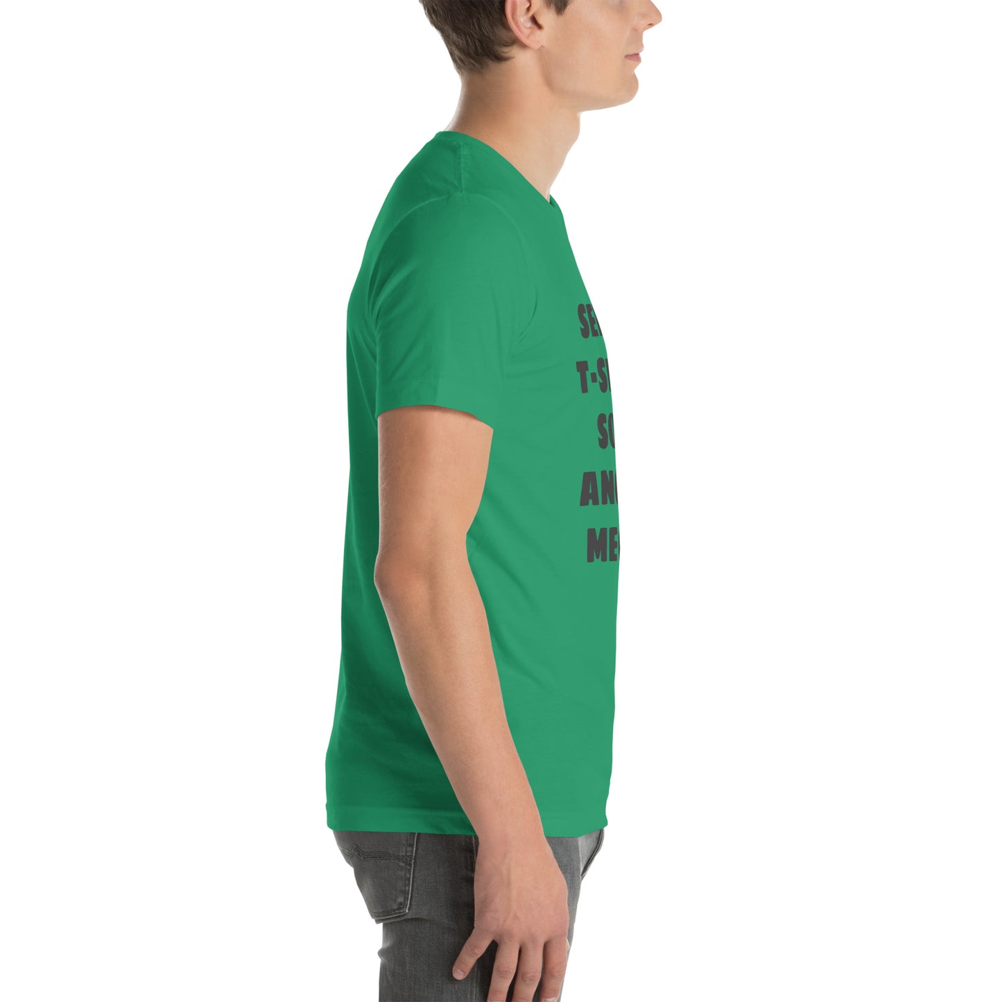 Maglietta unisex con scritta