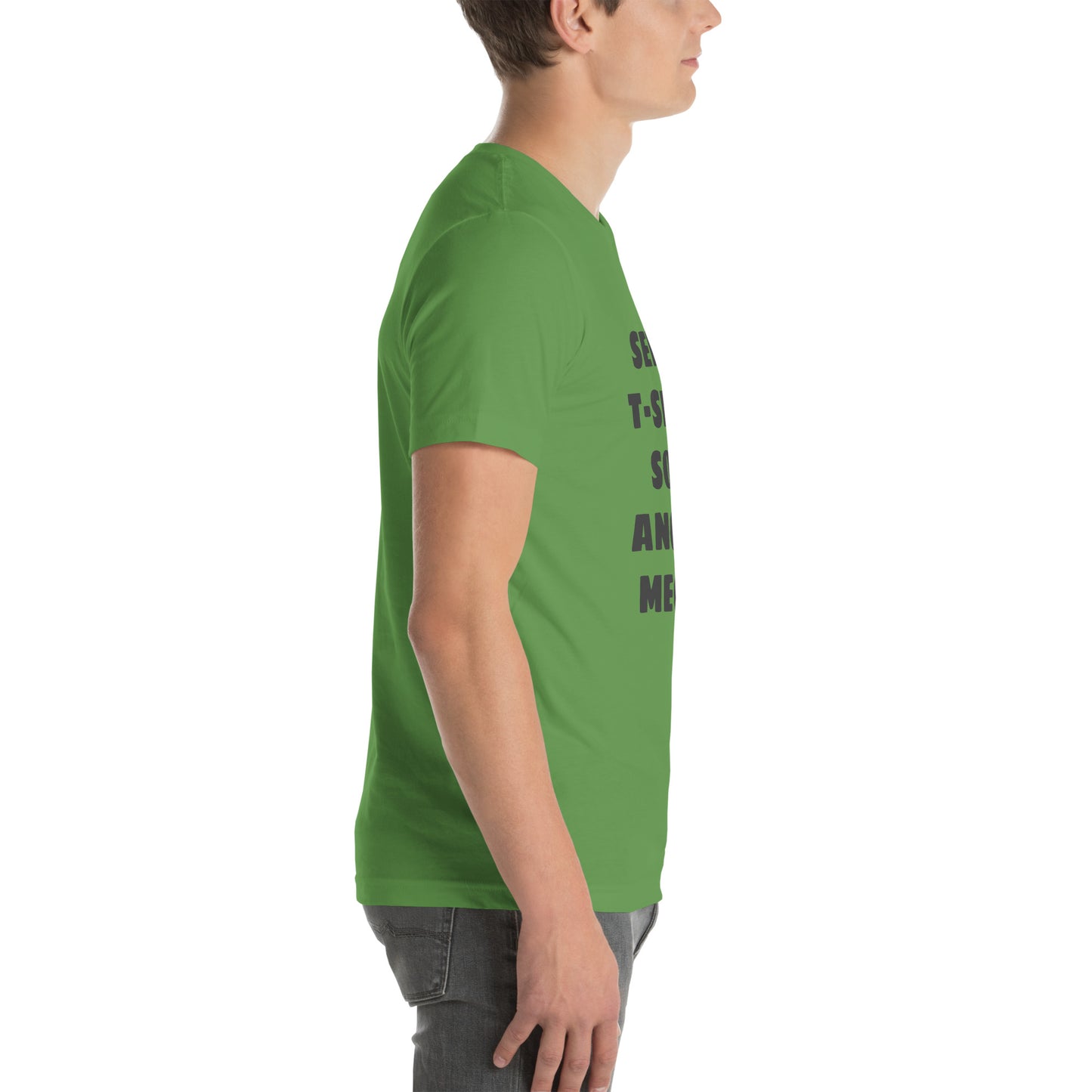 Maglietta unisex con scritta