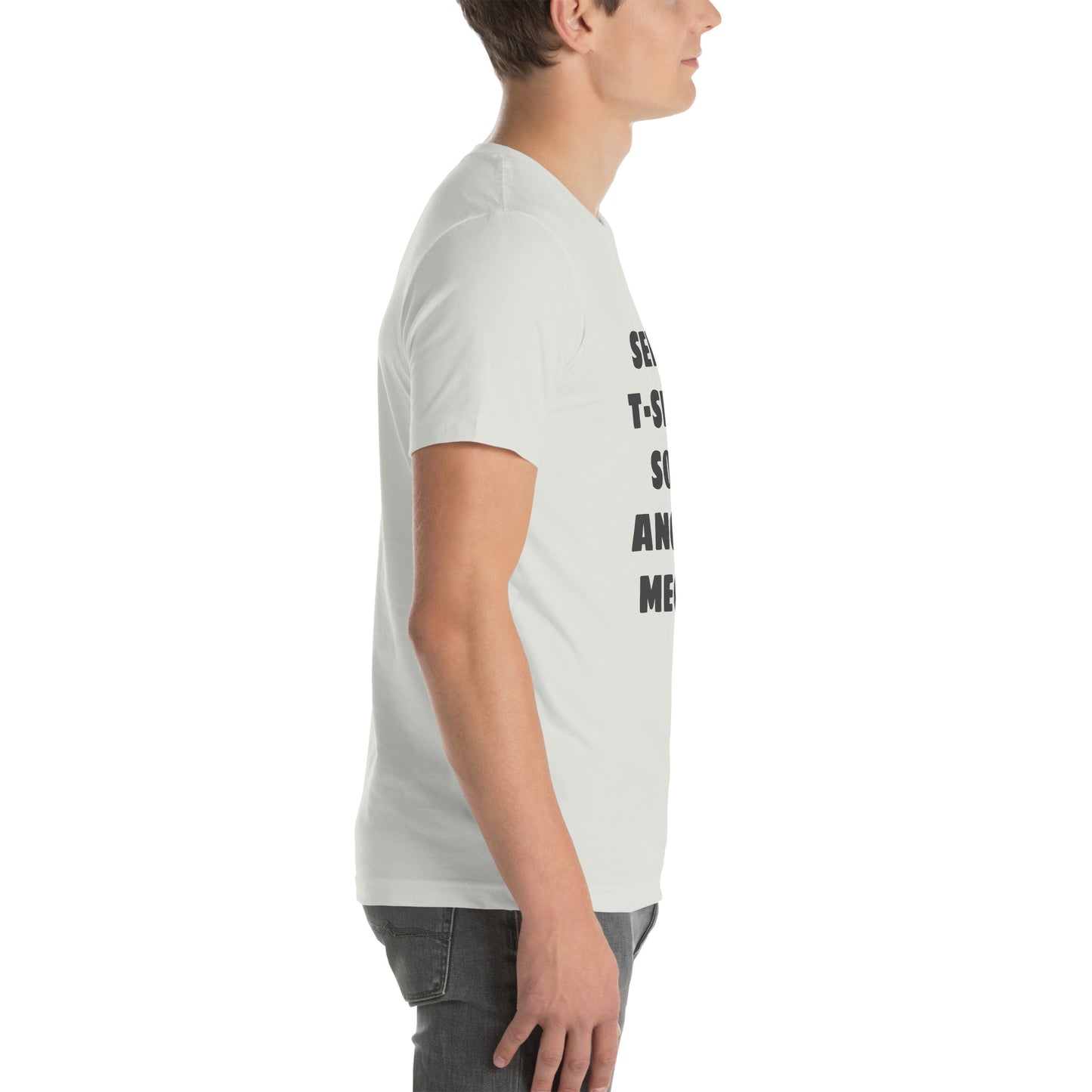 Maglietta unisex con scritta