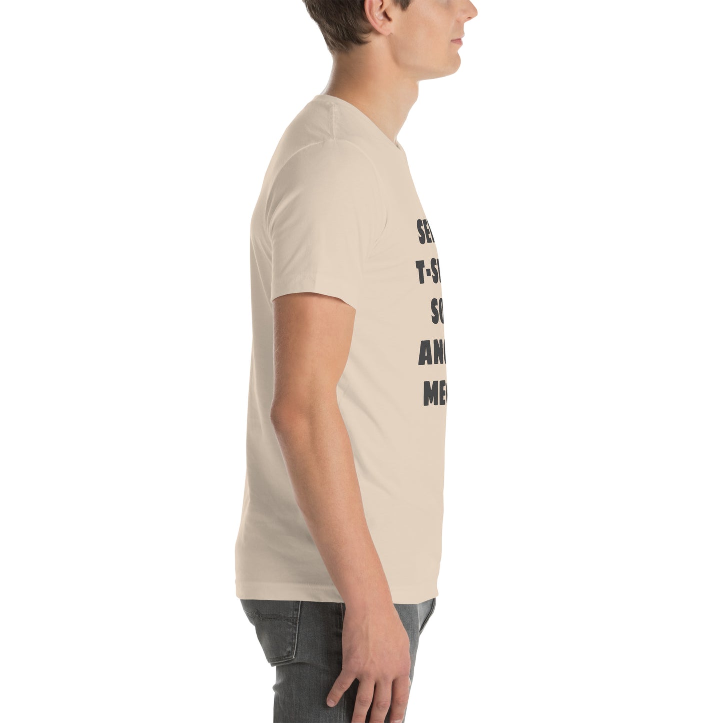 Maglietta unisex con scritta