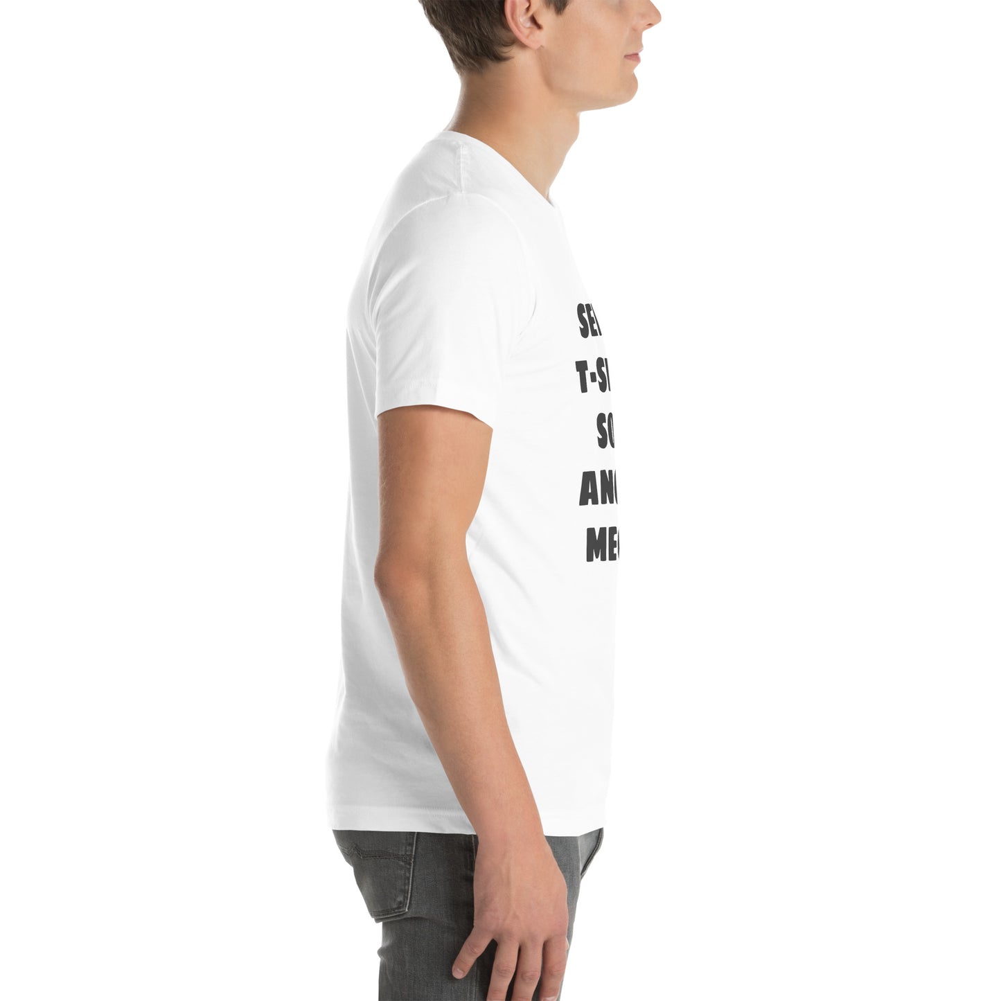 Maglietta unisex con scritta