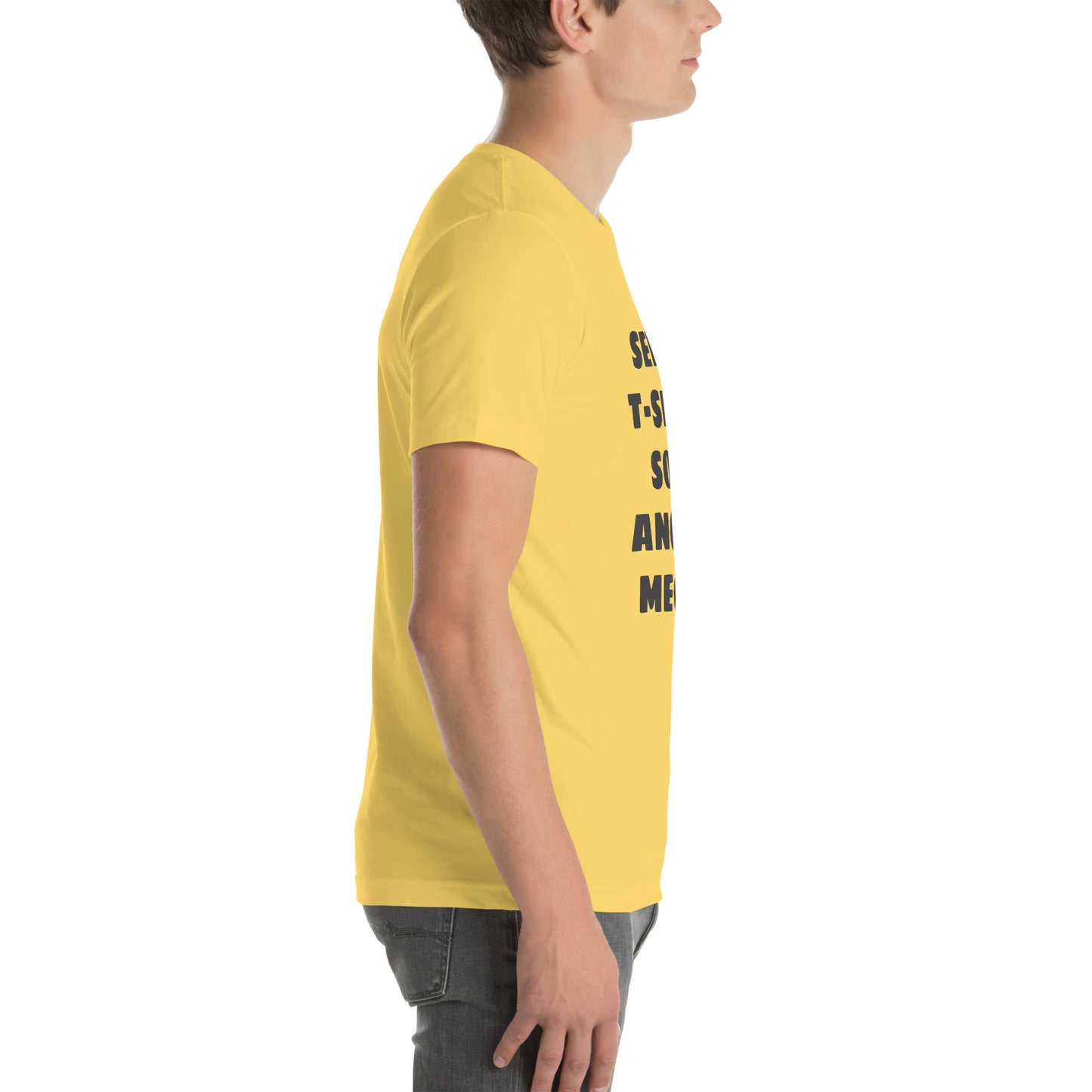 Maglietta unisex con scritta