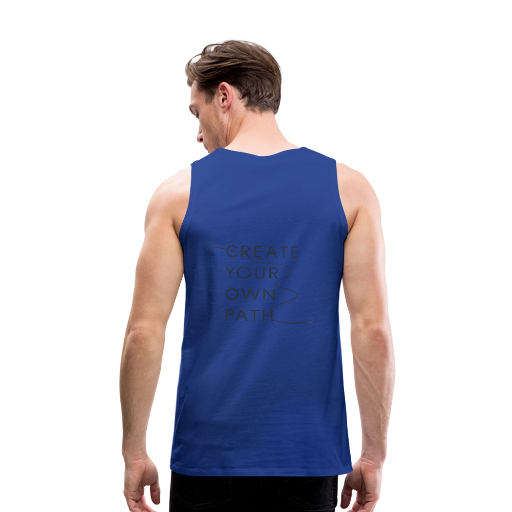 Canotta premium da uomo CYOP - blue royal