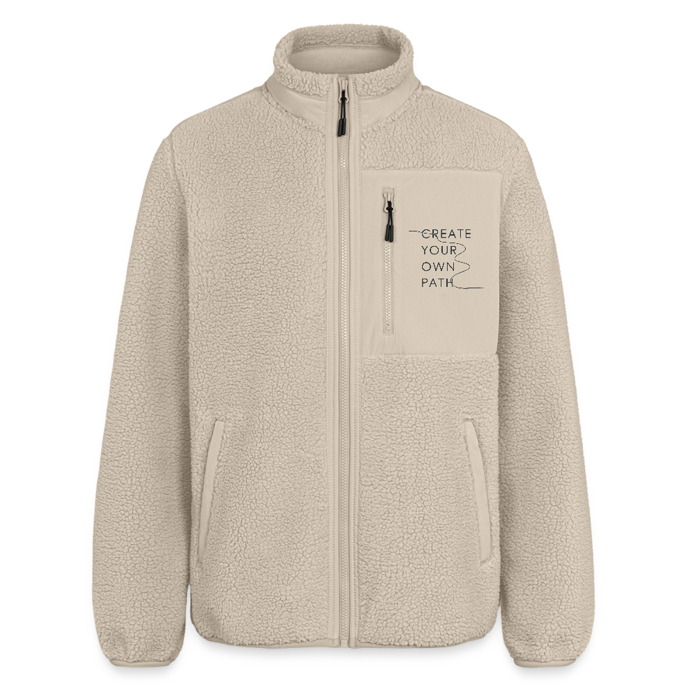 Pile Relaxed Fit Create Your Own Path - beige