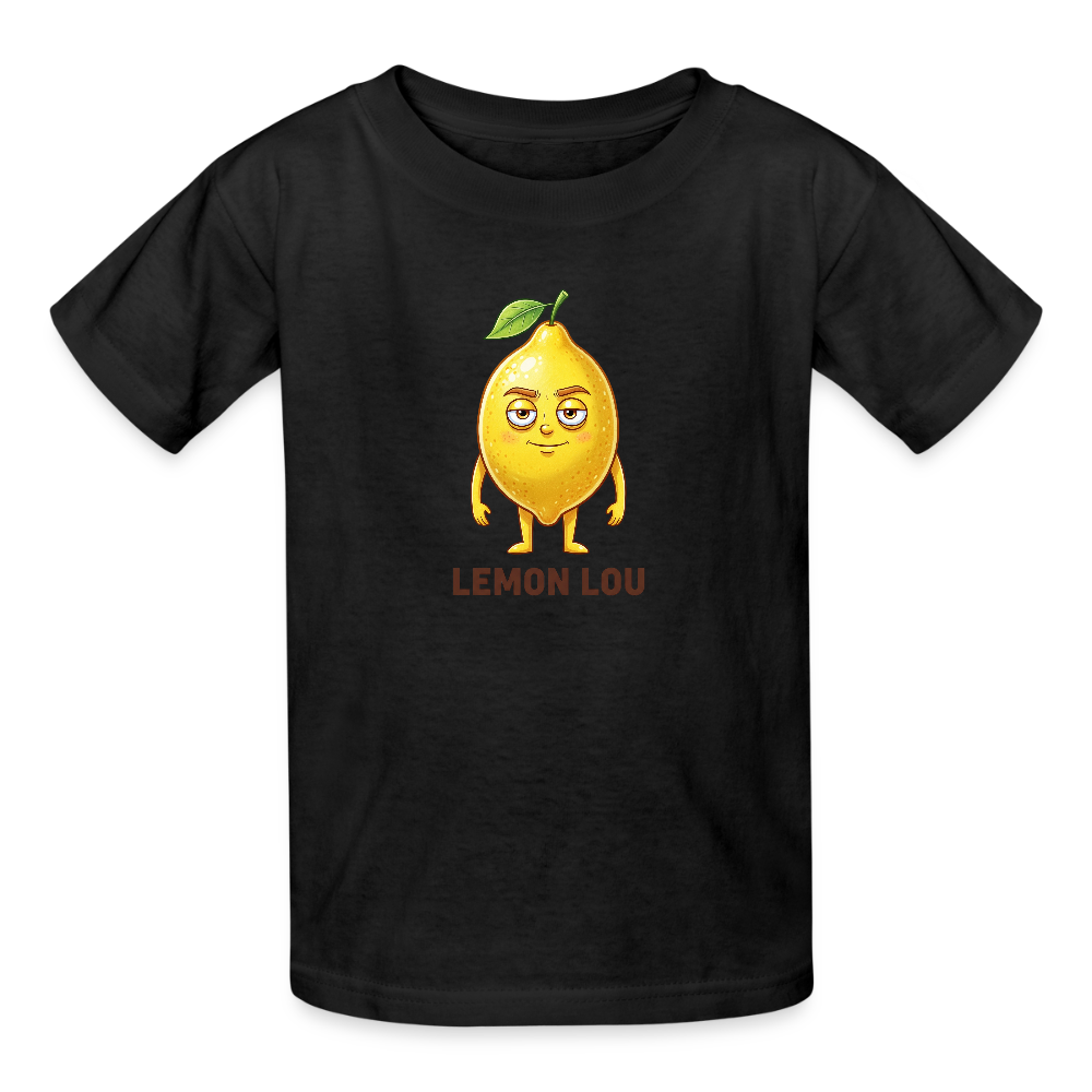 Maglietta per bambini Lemon Lou - nero
