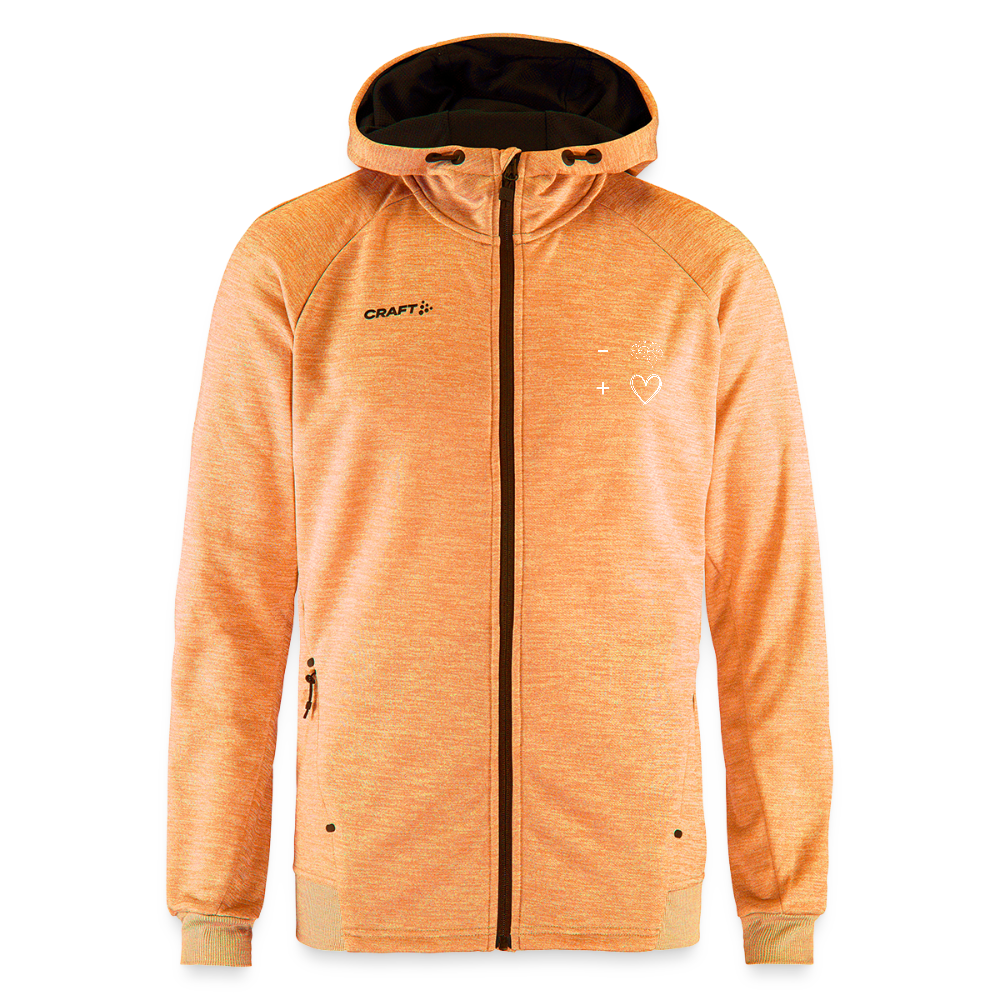 Giubbotto Craft We Think Too Much - arancione chiaro melange