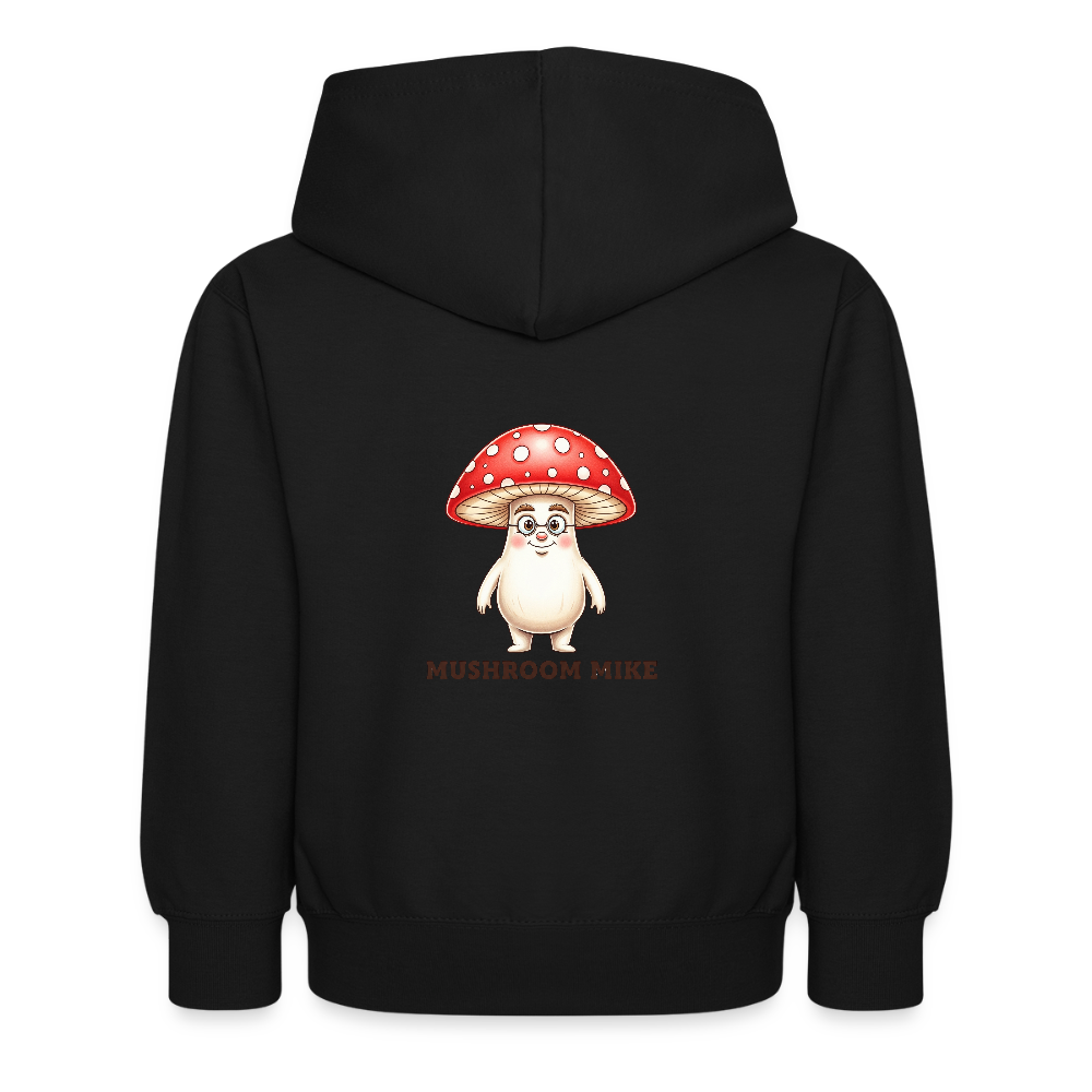 Felpa con cappuccio per bambini Mushroom Mike - nero