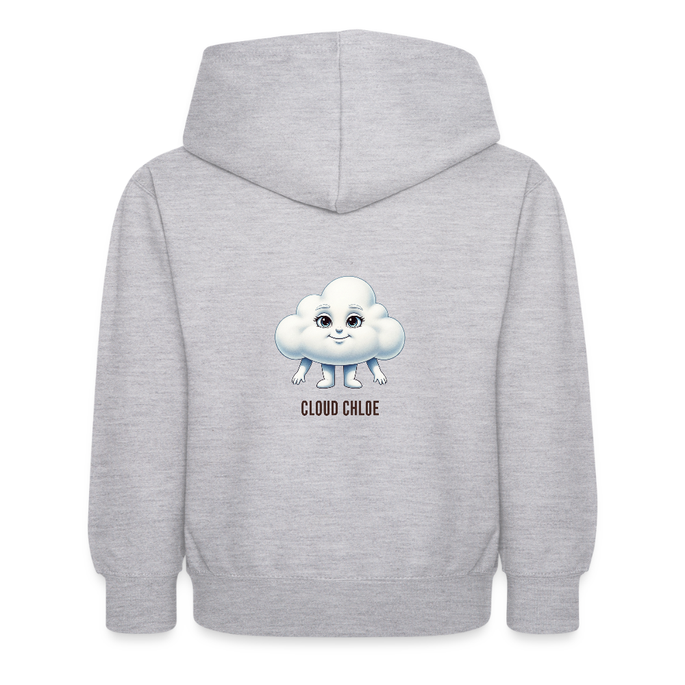 Felpa con cappuccio per bambini Cloud Chloe - grigio chiaro melange