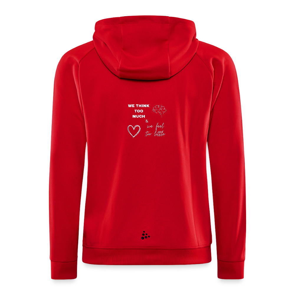 Giubbotto Craft We Think Too Much - rosso