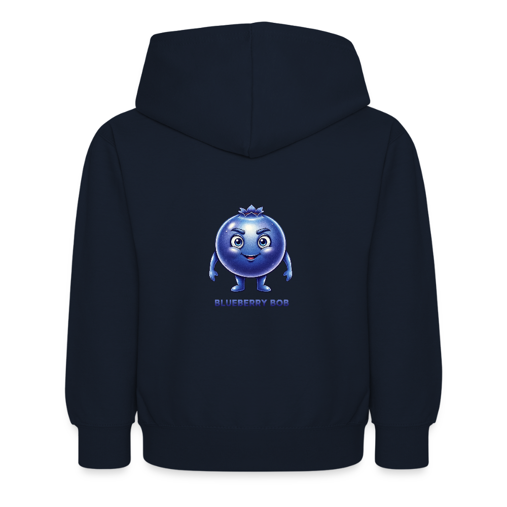Felpa con cappuccio per bambini Blueberry Bob - blu scuro