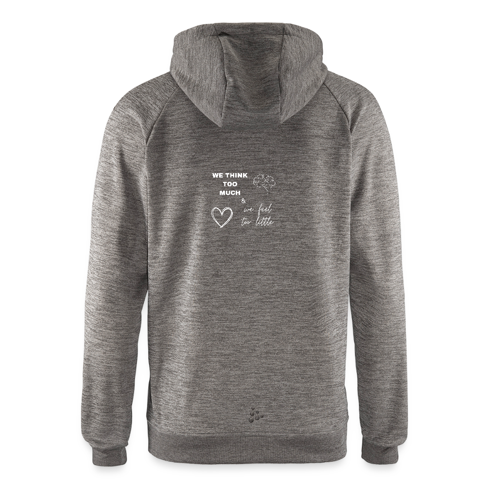 Giubbotto Craft We Think Too Much - grigio scuro melange