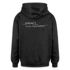 Felpa con cappuccio oversize CYOP - antracite