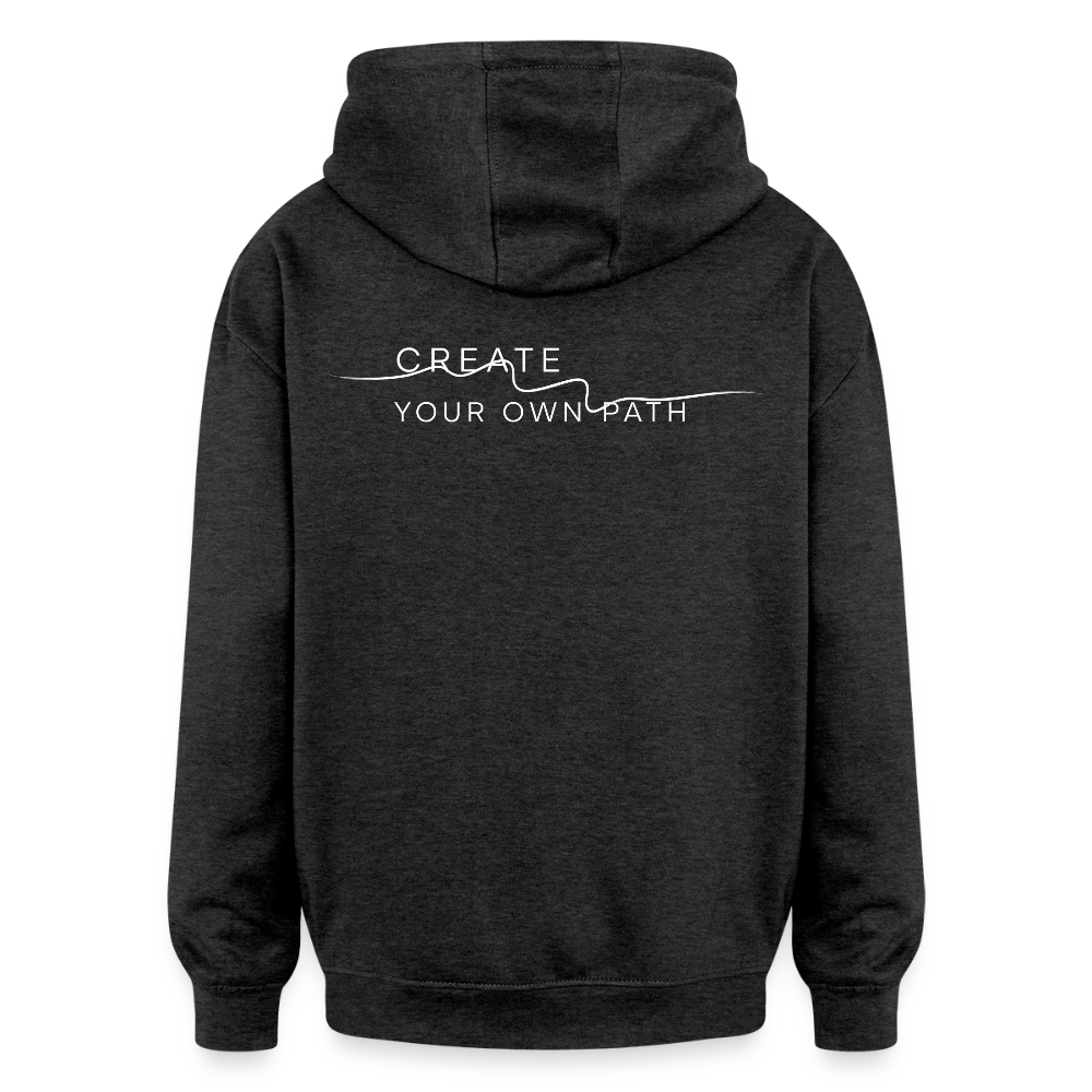 Felpa con cappuccio oversize CYOP - antracite