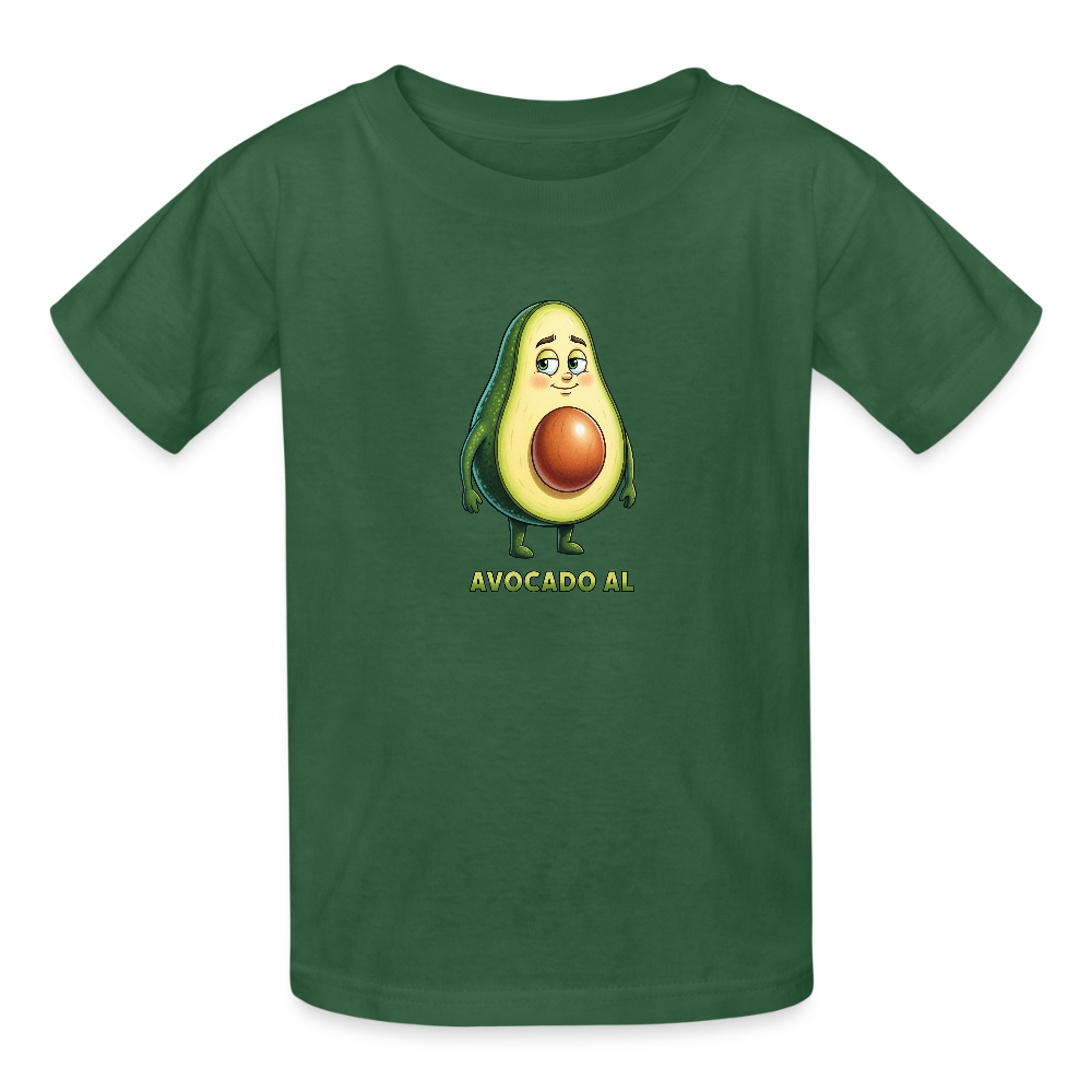 Maglietta per bambini Avocado Al - verde bottiglia