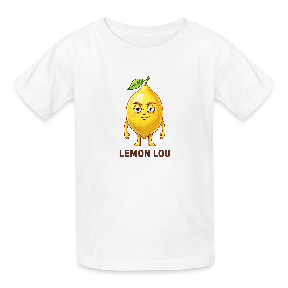 Maglietta per bambini Lemon Lou - bianco