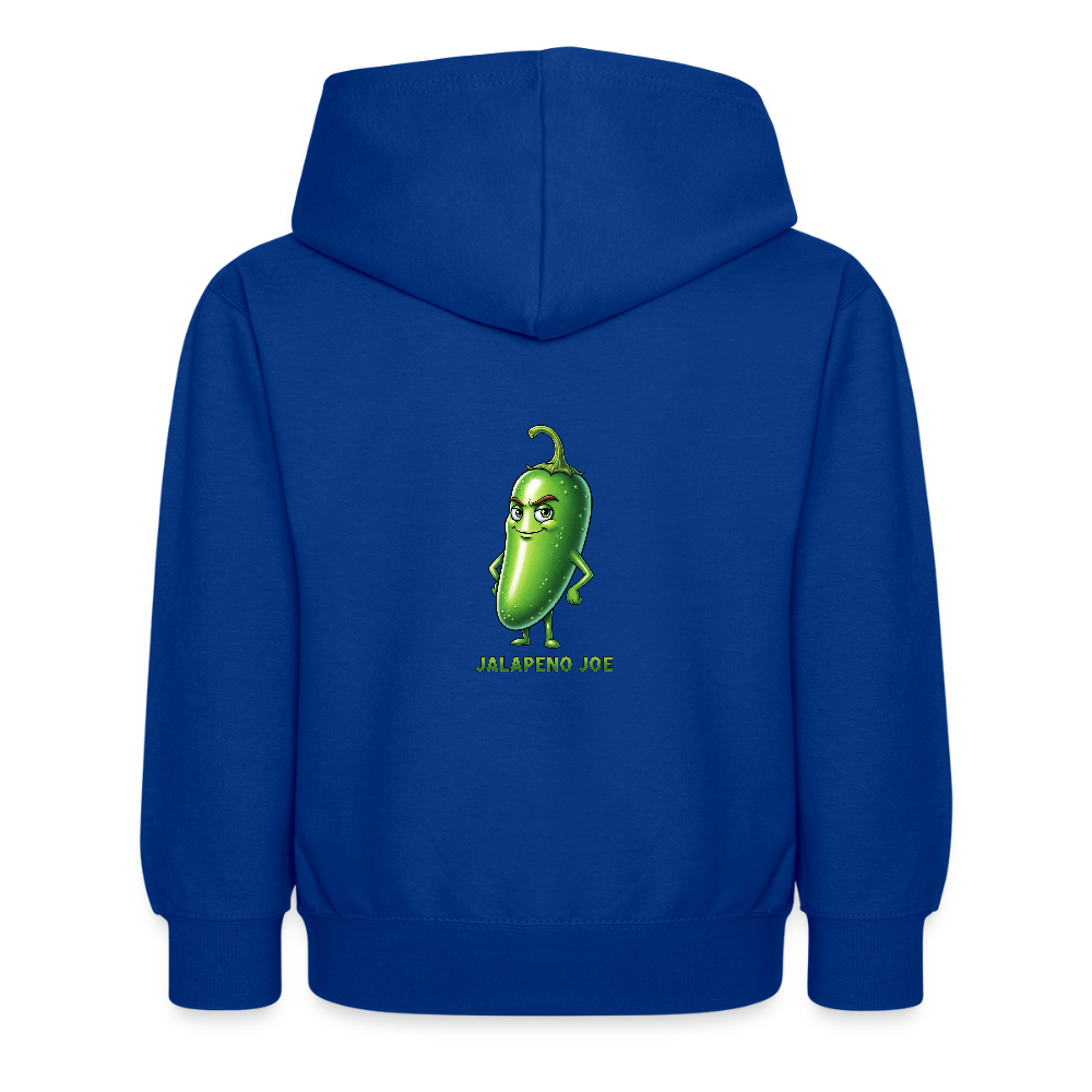 Felpa con cappuccio per bambini Jalapeno Joe - blu royal