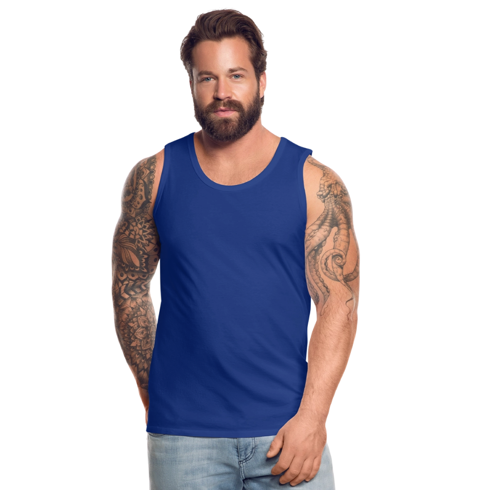 Canotta premium da uomo Kindness over Cleverness - blue royal