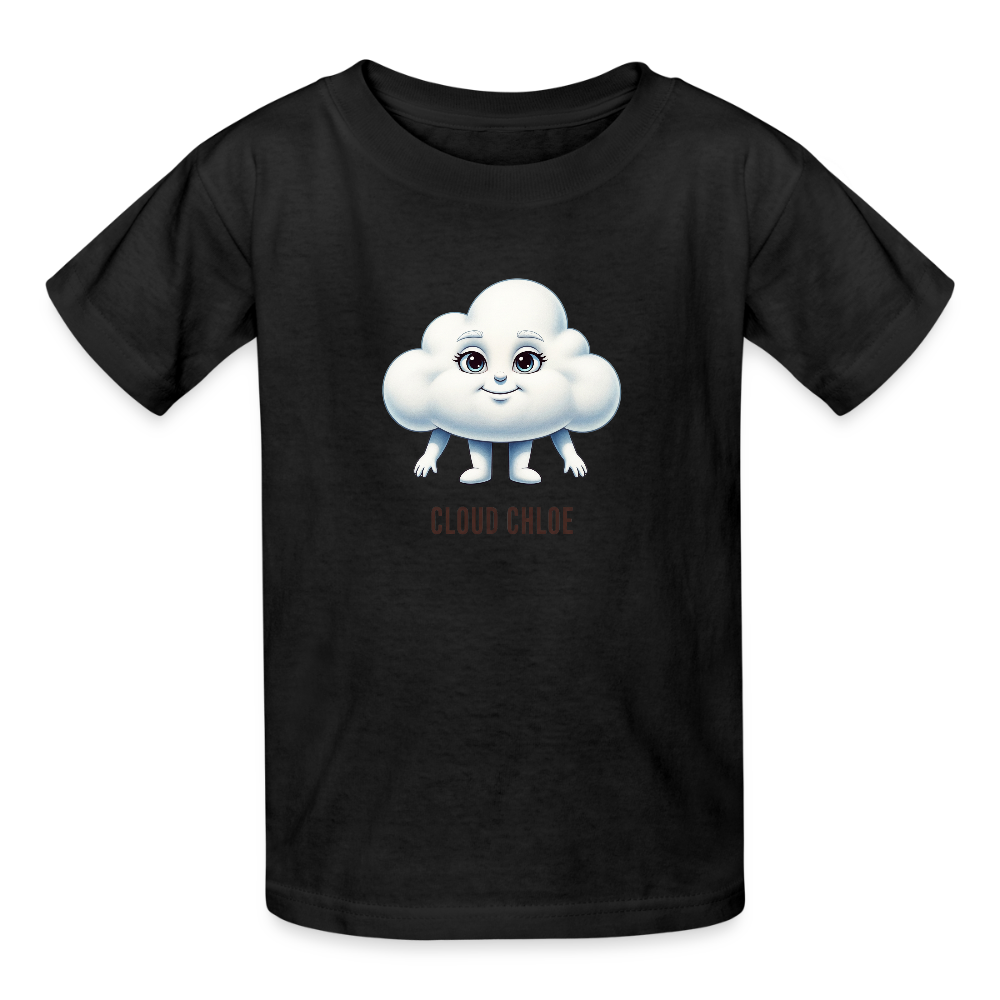 Maglietta per bambini Cloud Chloe - nero