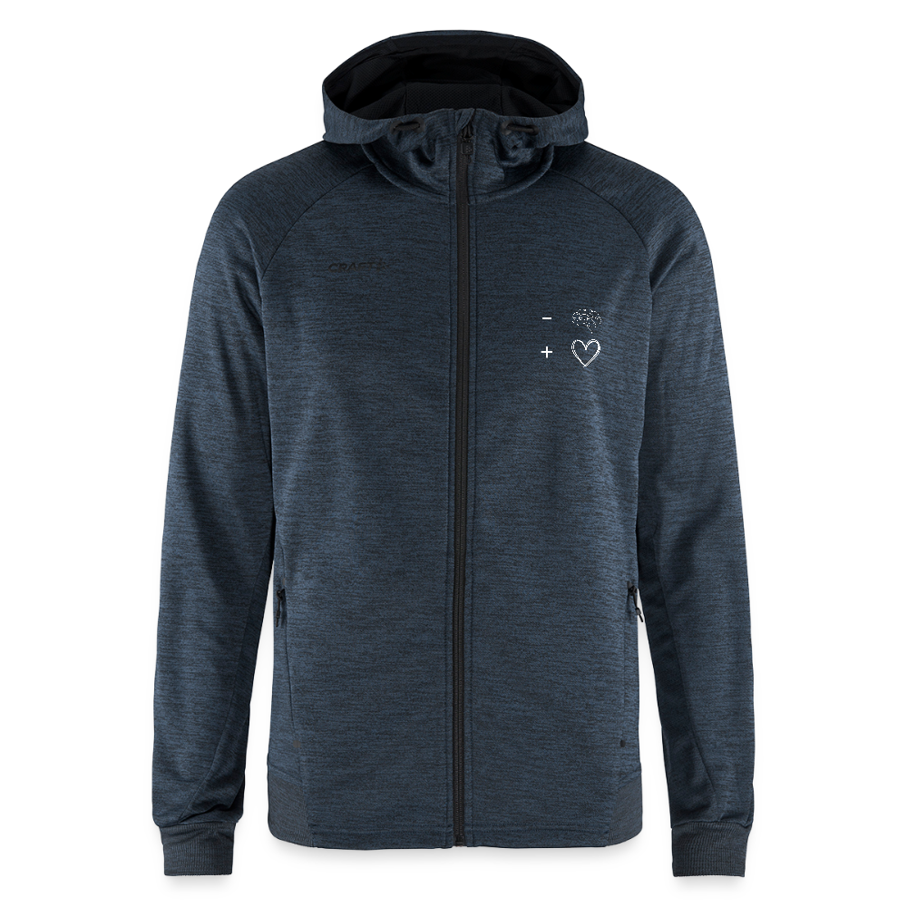 Giubbotto Craft We Think Too Much - navy melange