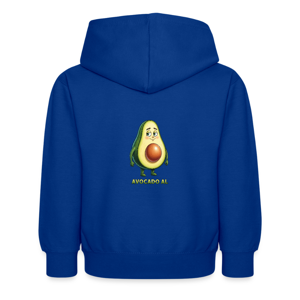 Felpa con cappuccio per bambini Avocado Al - blu royal
