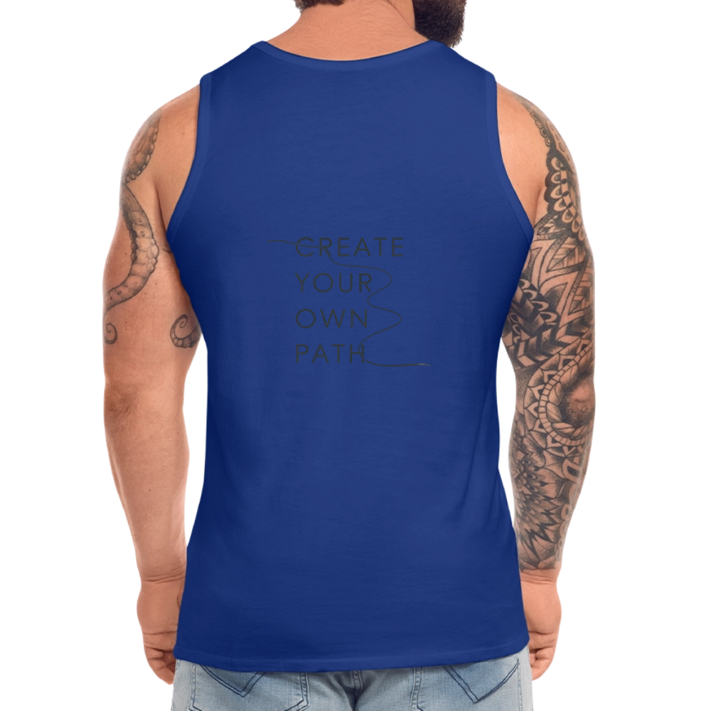 Canotta premium da uomo CYOP - blue royal
