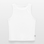 Top corto da donna CYOP - bianco