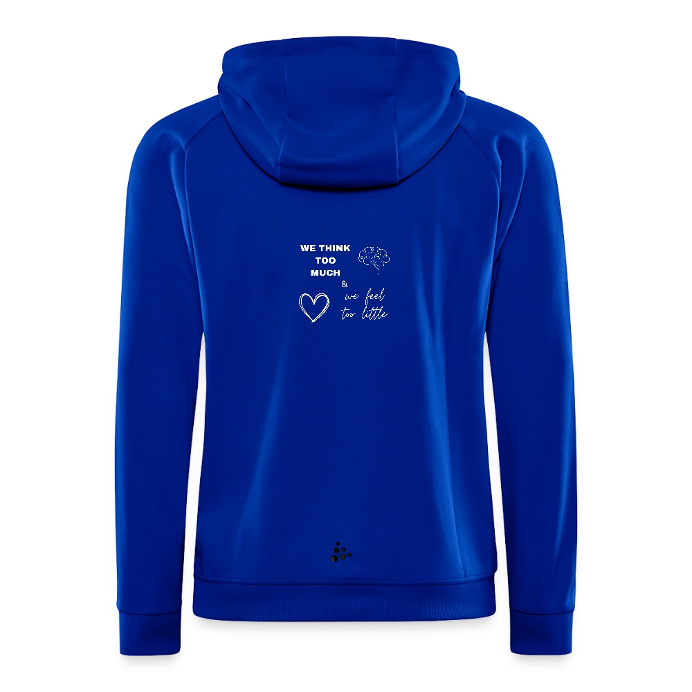 Giubbotto Craft We Think Too Much - blu royal