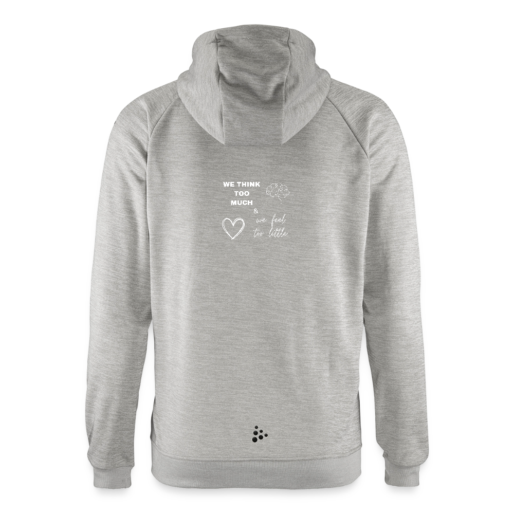 Giubbotto Craft We Think Too Much - grigio melange