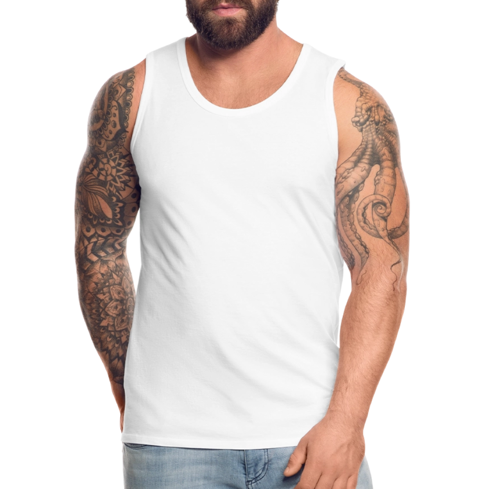 Canotta premium da uomo CYOP - bianco