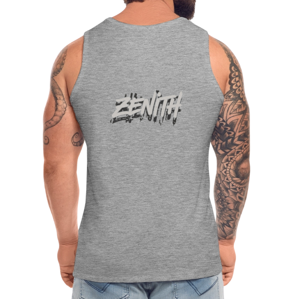 Canotta premium da uomo ZENITH - grigio melange