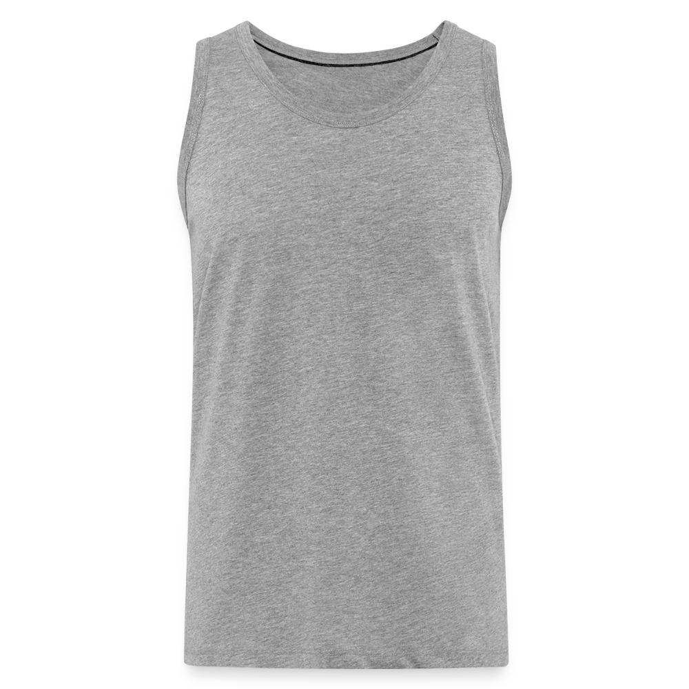 Canotta premium da uomo Kindness over Cleverness - grigio melange