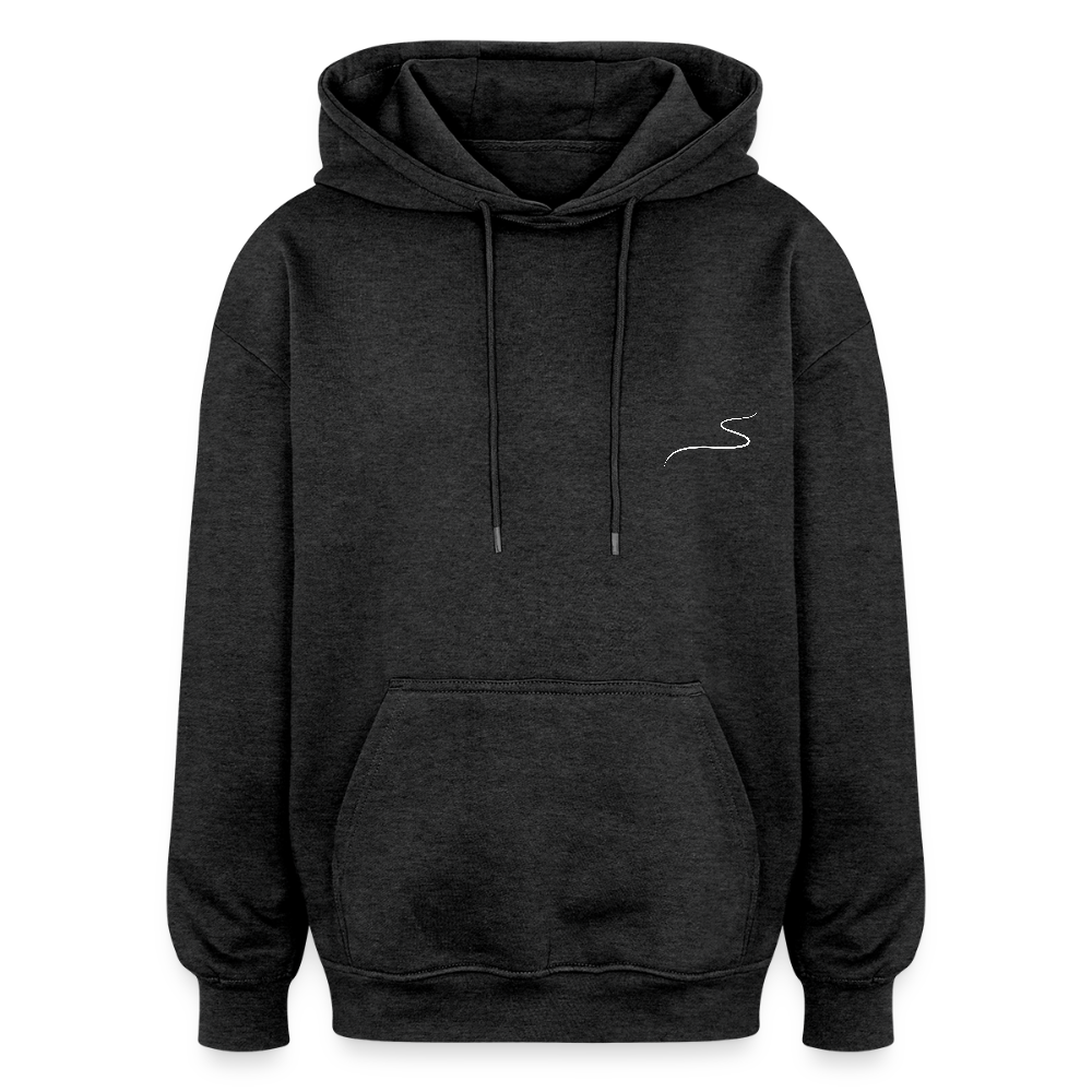 Felpa con cappuccio oversize CYOP - antracite