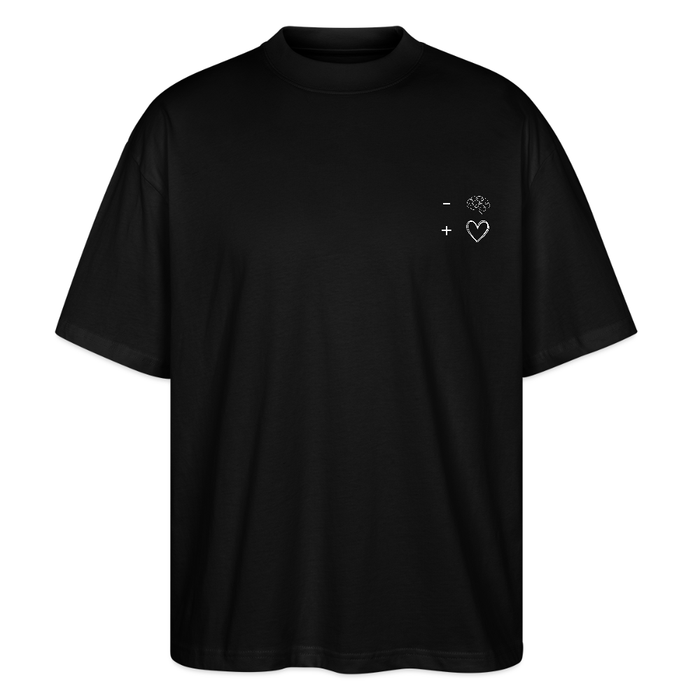 Maglietta oversize We Think Roo Much - nero