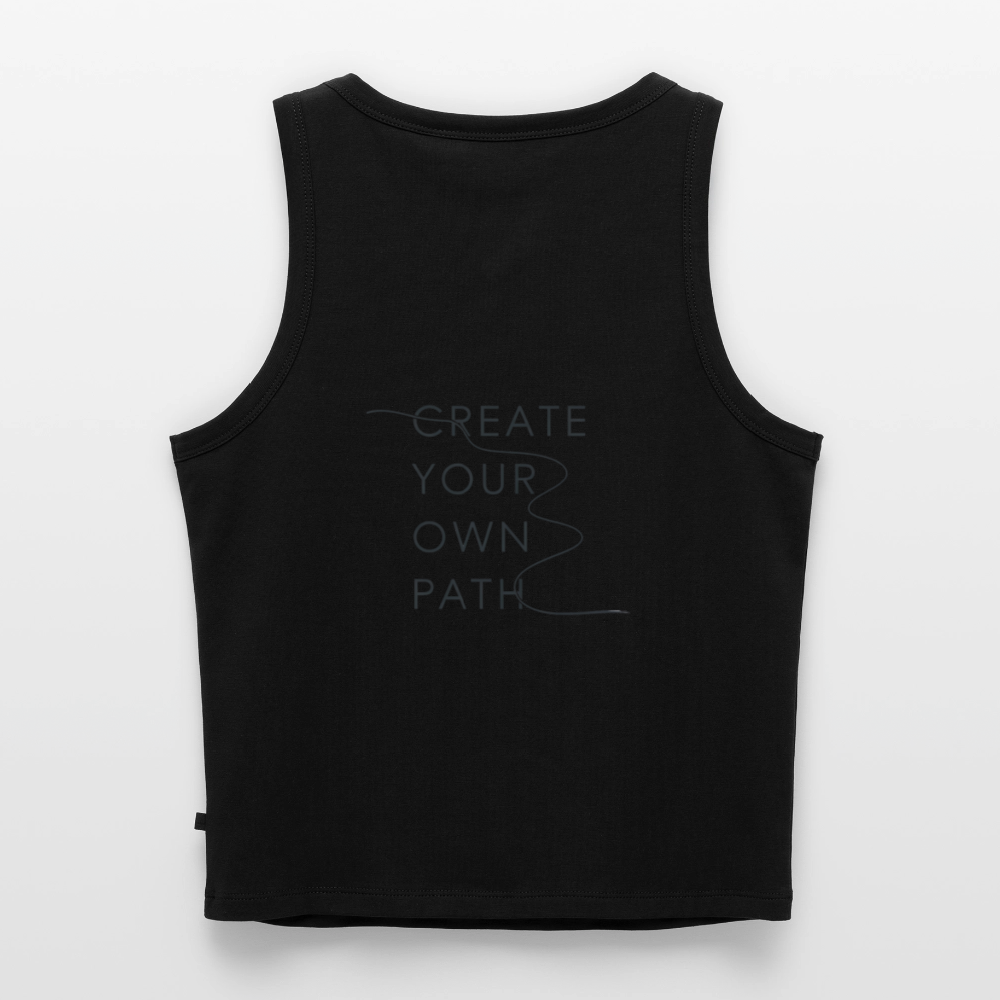 Top corto da donna CYOP - nero