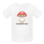 Maglietta per bambini Mushroom Mike - bianco