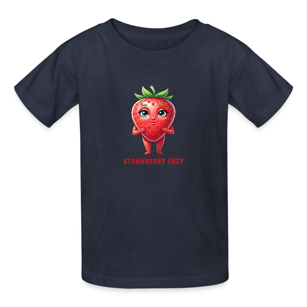 Maglietta per bambini Strawberry Susy - navy
